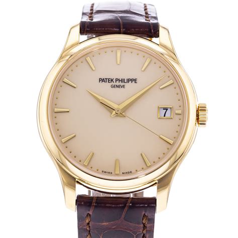 used patek philippe calatrava watches for sale|Patek Philippe Calatrava men's watch.